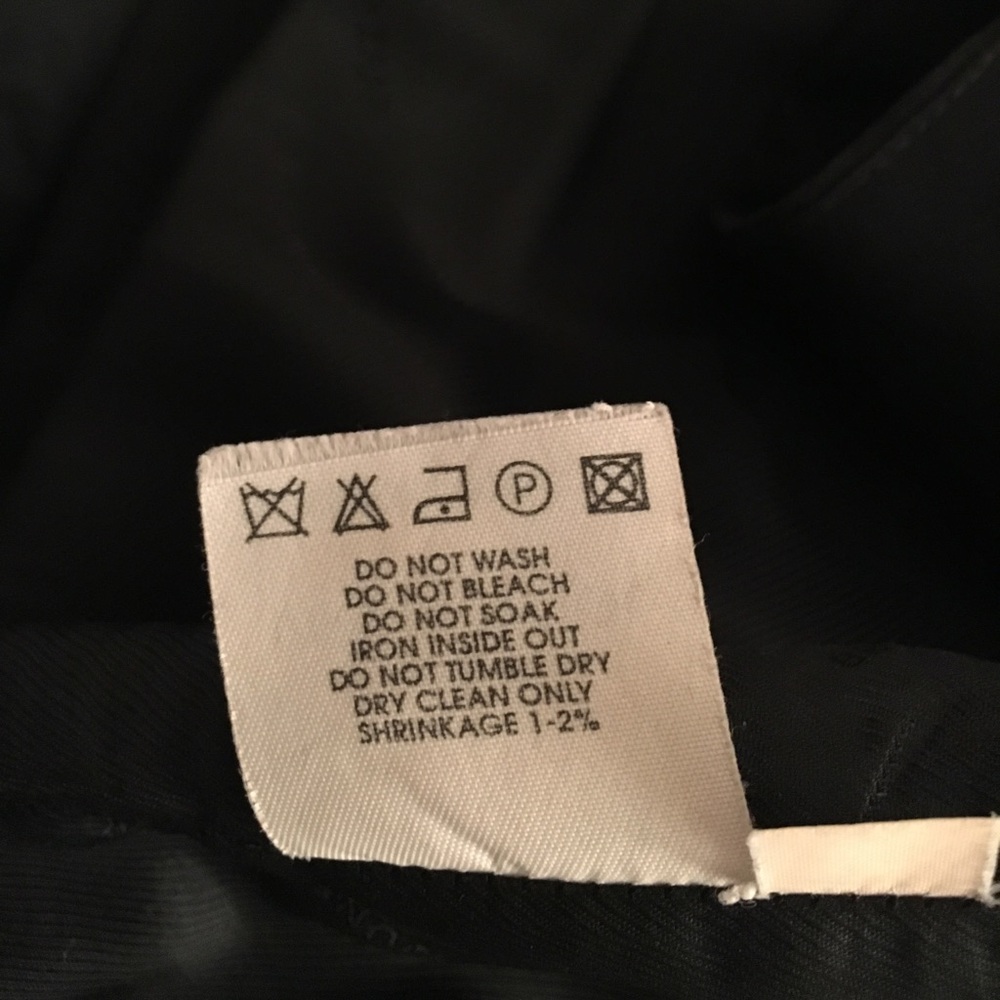 Bruuns Bazaar black pencil skirt. Sz 38. - Picture 7 of 7